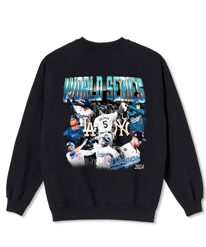 LIMITED WORLD SERIES 2024 CREWNECK  (BLACK)